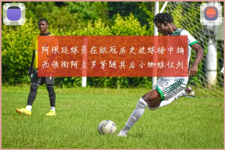 阿根廷球员在欧冠历史进球榜中梅西领衔阿圭罗紧随其后小蜘蛛位列第七