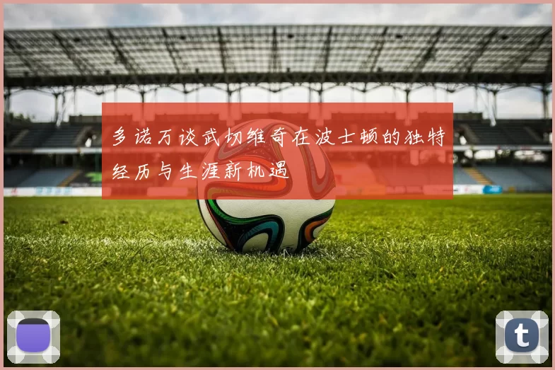 多诺万谈武切维奇在波士顿的独特经历与生涯新机遇